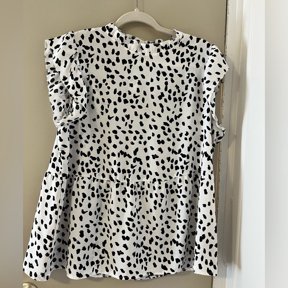 Women’s animal print top